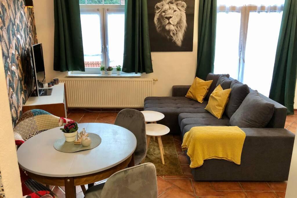 Apartment Zum Goldenen Lowen Inkl. Parkplatz & Wlan 에르푸르트 외부 사진